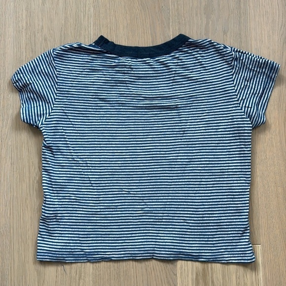 Brandy Melville John Galt Striped Tee - Picture 3 of 4